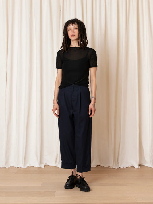 New Mesh T-Shirt - Black