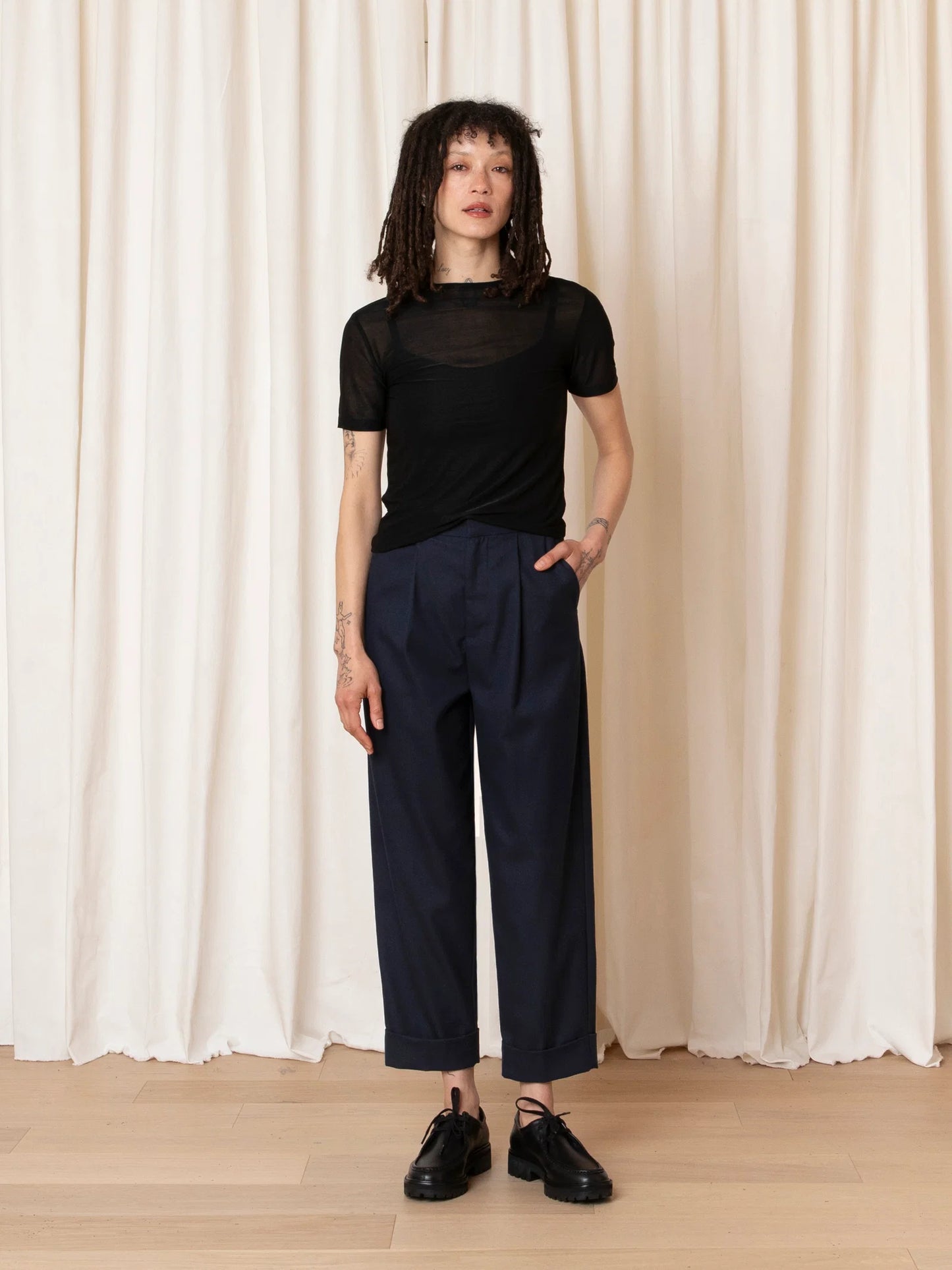 New Mesh T-Shirt - Black