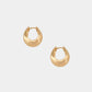 Hazel Hoops - Gold Plated