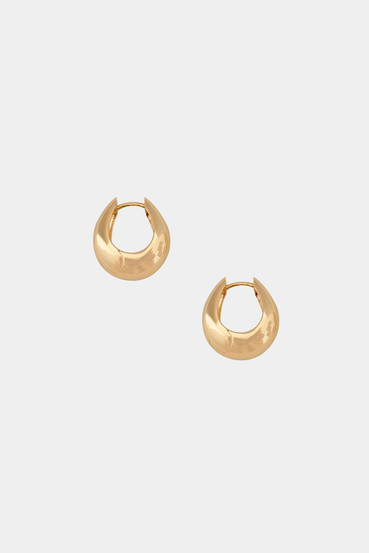 Hazel Hoops - Gold Plated