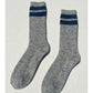 Snow Varsity Socks - Grey/Blue