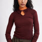Piper Top - Oxblood