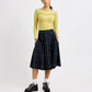 Berkely Skirt - Green Plaid