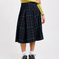 Berkely Skirt - Green Plaid