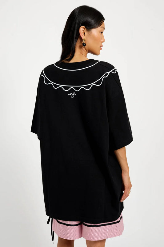 Trompe L'oeil T-Shirt Black