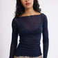 Jess Top in Navy