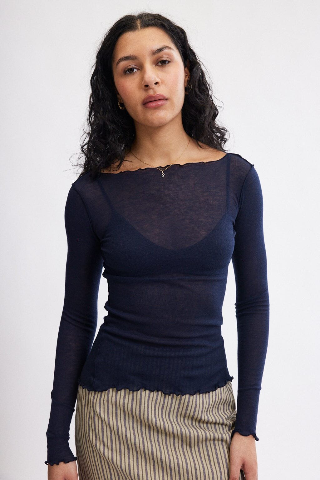 Jess Top in Navy