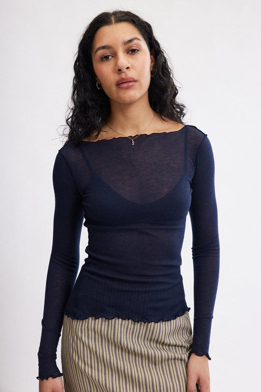 Jess Top in Navy