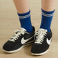 Boyfriend Socks - Cobalt