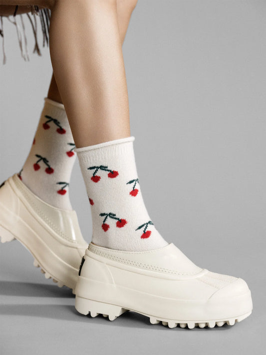 Cherry Bomb Cashmere Crew