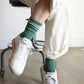Boyfriend Socks - Moss