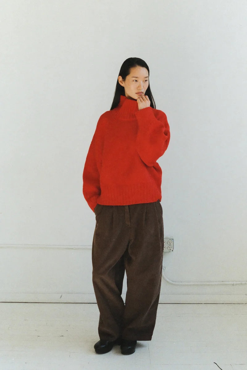 Boy Trouser Cord - Chocolate