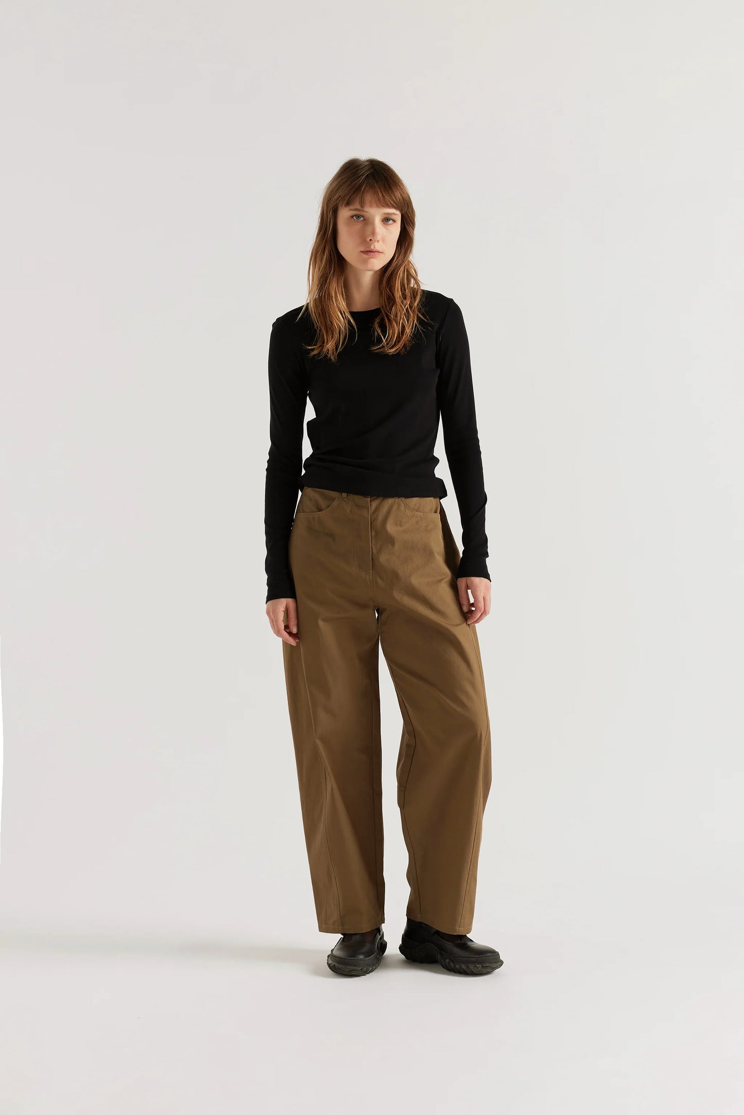 Convex L/S Top - Black