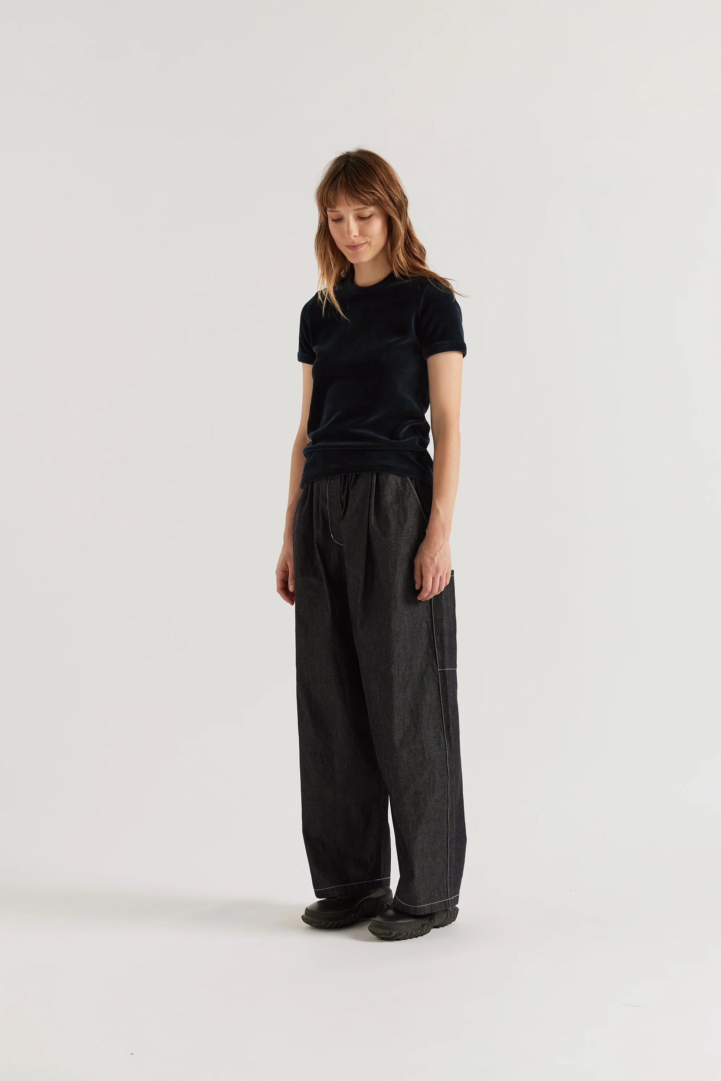 Wisp Elasticated Jean - Dark Indigo