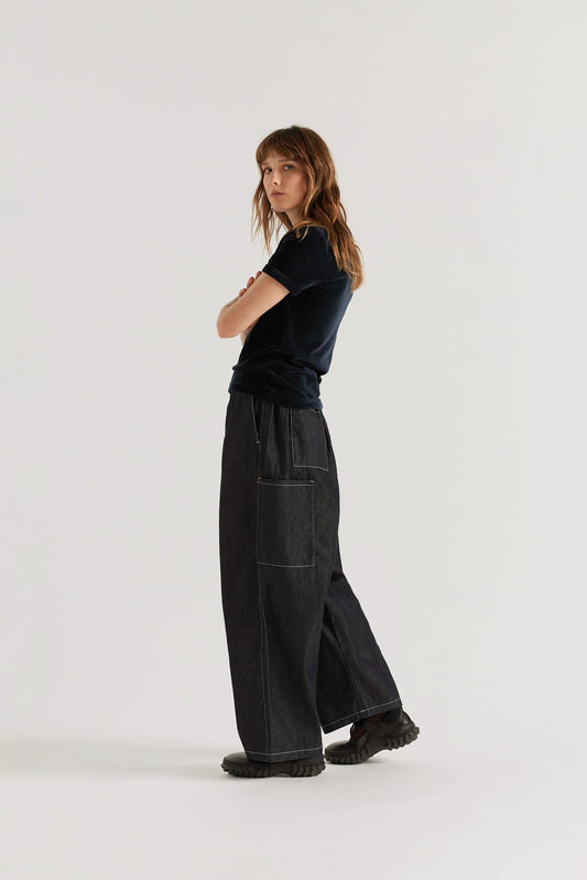 Wisp Elasticated Jean - Dark Indigo