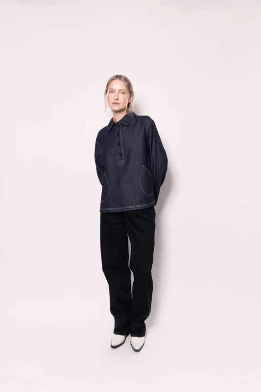 Ollie Denim in Dark Wash
