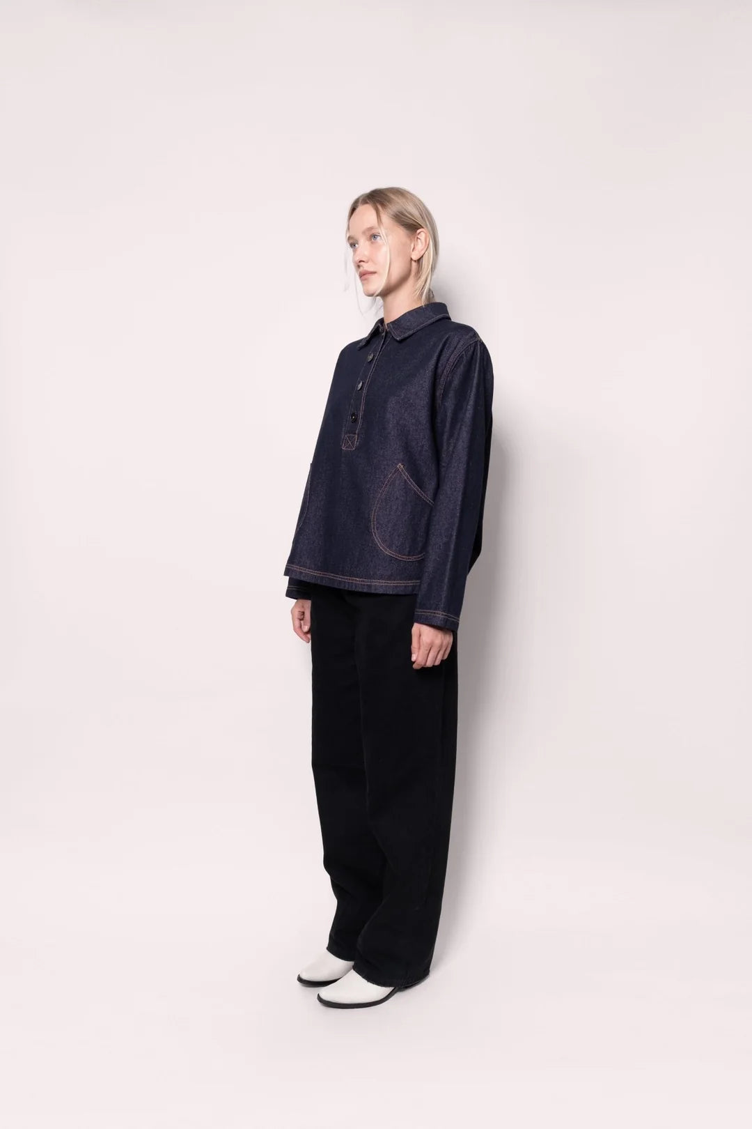 Ollie Denim in Dark Wash