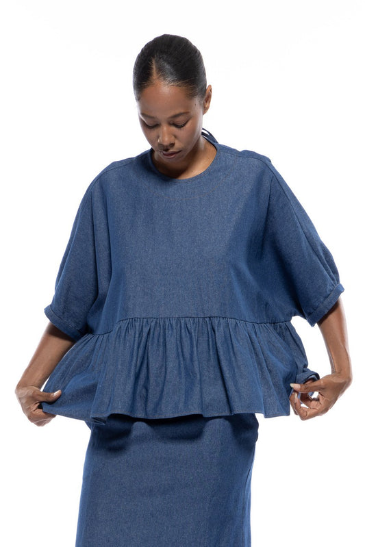 Yara Top - Indigo