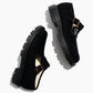 Lug Sole Mary Jane - Black