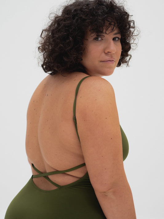 Cross Back Swimsuit