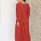Pia Dress- Garnet
