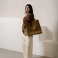 Waxed Canvas Tote - Sage