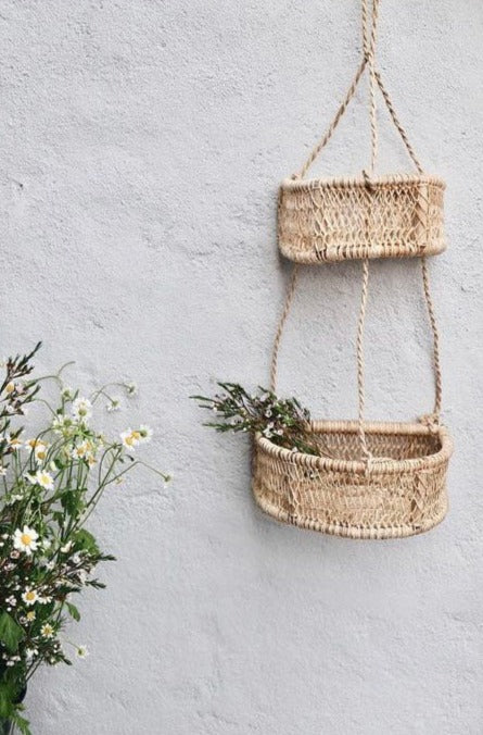 Janote Two Tier Hanging Baskets