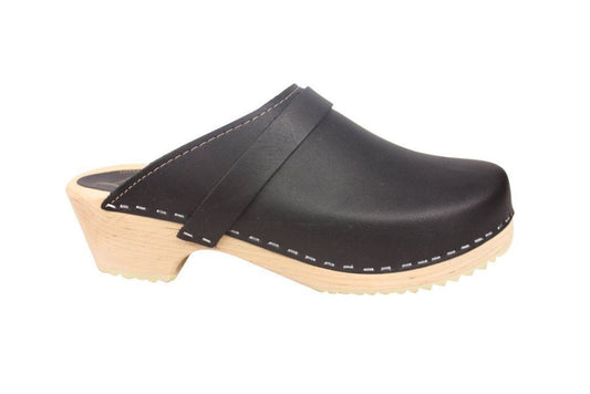 Classic Clogs with strap- Black