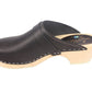 Classic Clogs with strap- Black